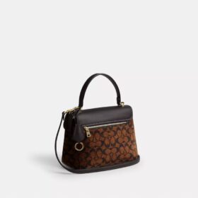Emory-Tasche mit Tragegriffen aus charakteristischem Chenille