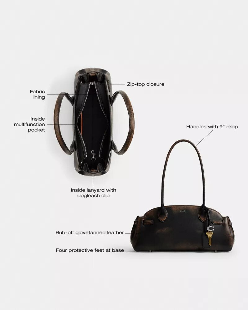 Empire Carryall-Tasche 34 aus „Loved Leather“
