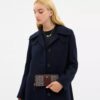 Essential Slim Akkordeon-Geldbörse mit Reißverschluss aus unserem charakteristischen Jacquard