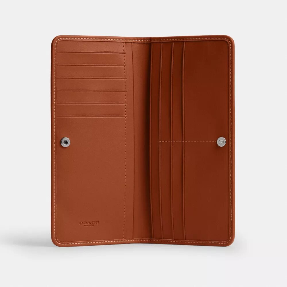 Essential Slim Geldbörse aus Crystal Signature Jacquard