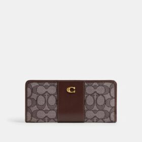 Essential Slim Geldbörse aus unserem charakteristischen Jacquard