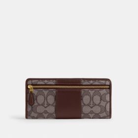 Essential Slim Geldbörse aus unserem charakteristischen Jacquard