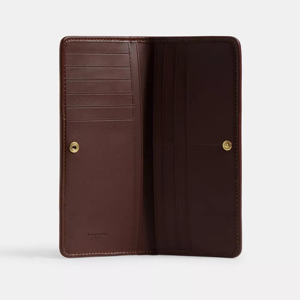 Essential Slim Geldbörse aus unserem charakteristischen Jacquard