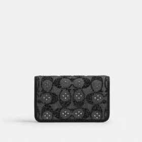 Essential Slim Kartenetui aus Crystal Signature Jacquard