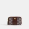 Essential Small Zip-Around-Kartenetui aus unserem charakteristischen Jacquard