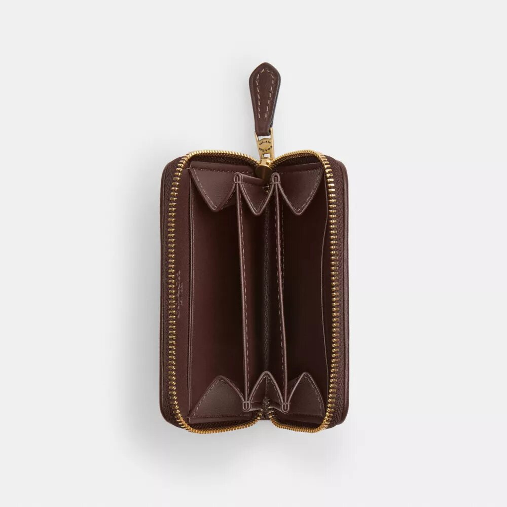 Essential Small Zip-Around-Kartenetui aus unserem charakteristischen Jacquard