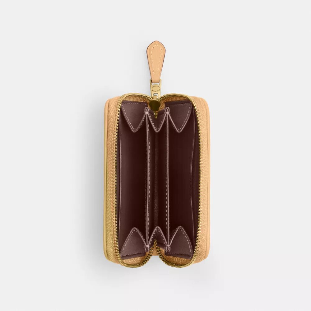 Essential Small Zip-Around-Kartenetui aus unserem charakteristischen Jacquard