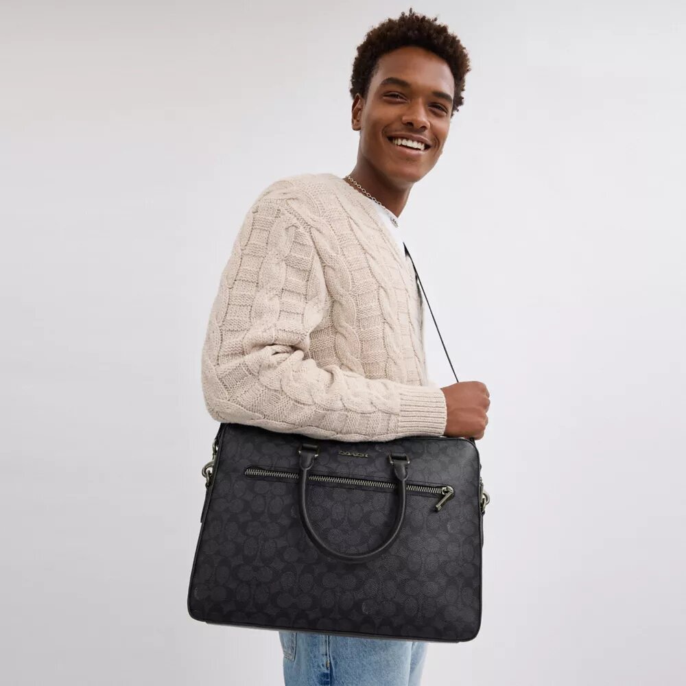 Ethan Slim Brief aus Signature Canvas