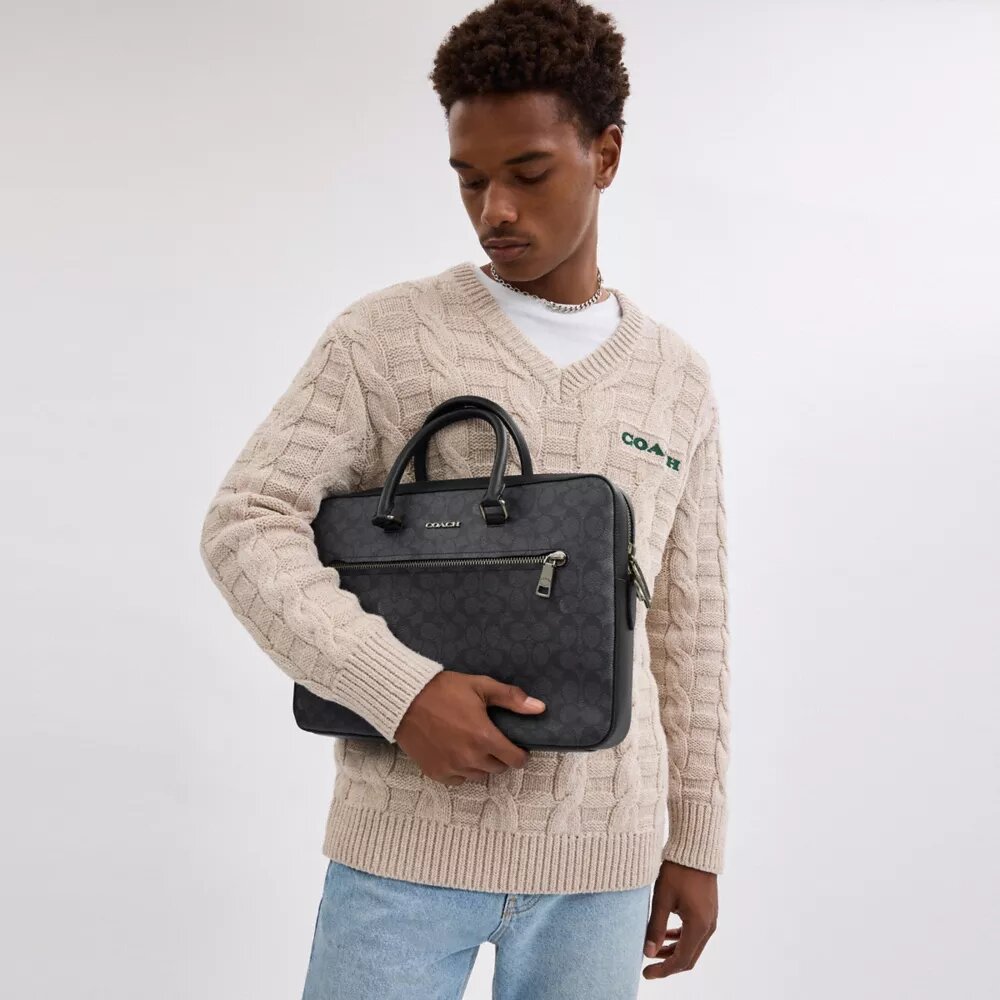 Ethan Slim Brief aus Signature Canvas