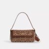 Etta Small Flap-Schultertasche aus charakteristischem Chenille