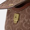 Etta Small Flap-Schultertasche aus charakteristischem Chenille