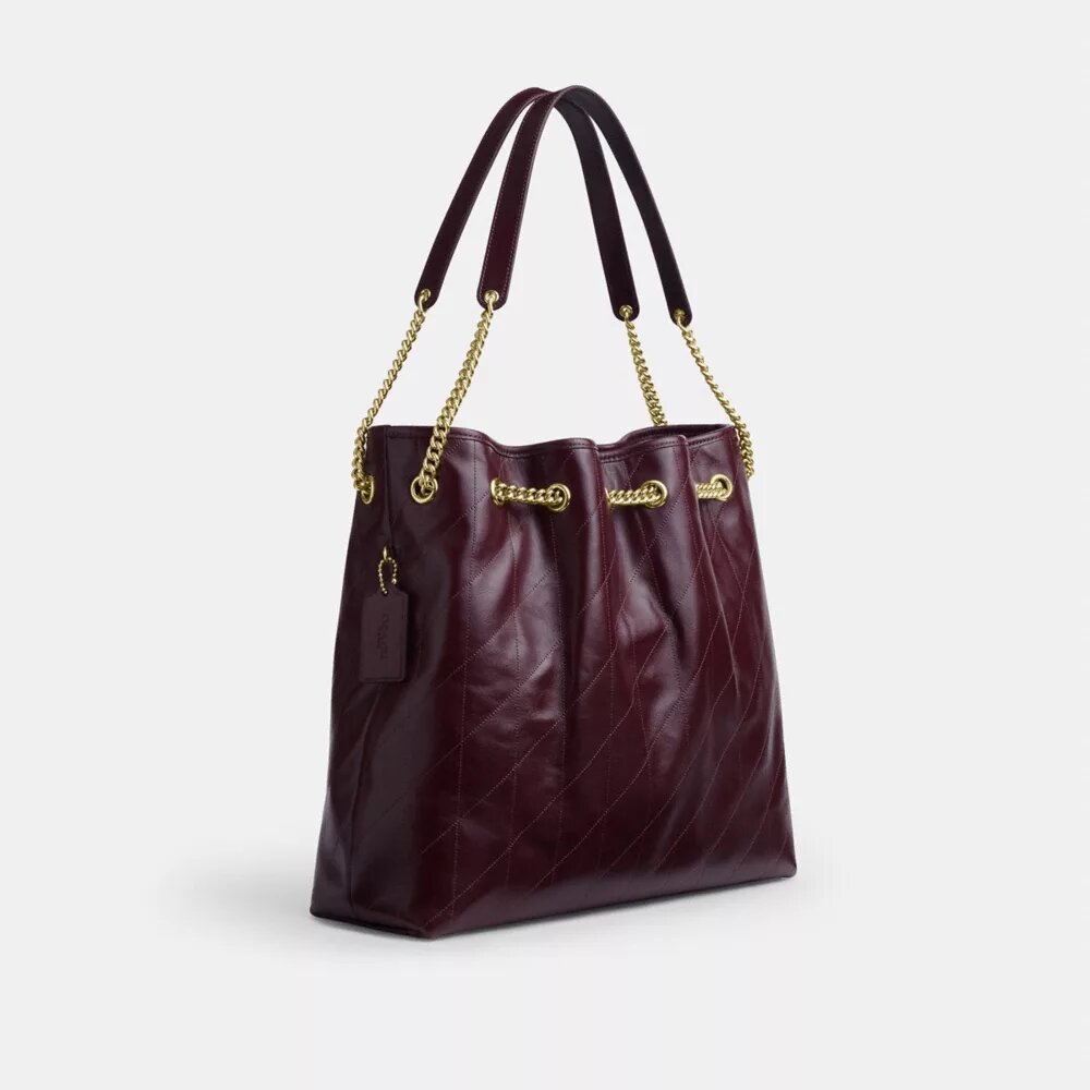 Evelyn Große Schultertasche mit Steppung