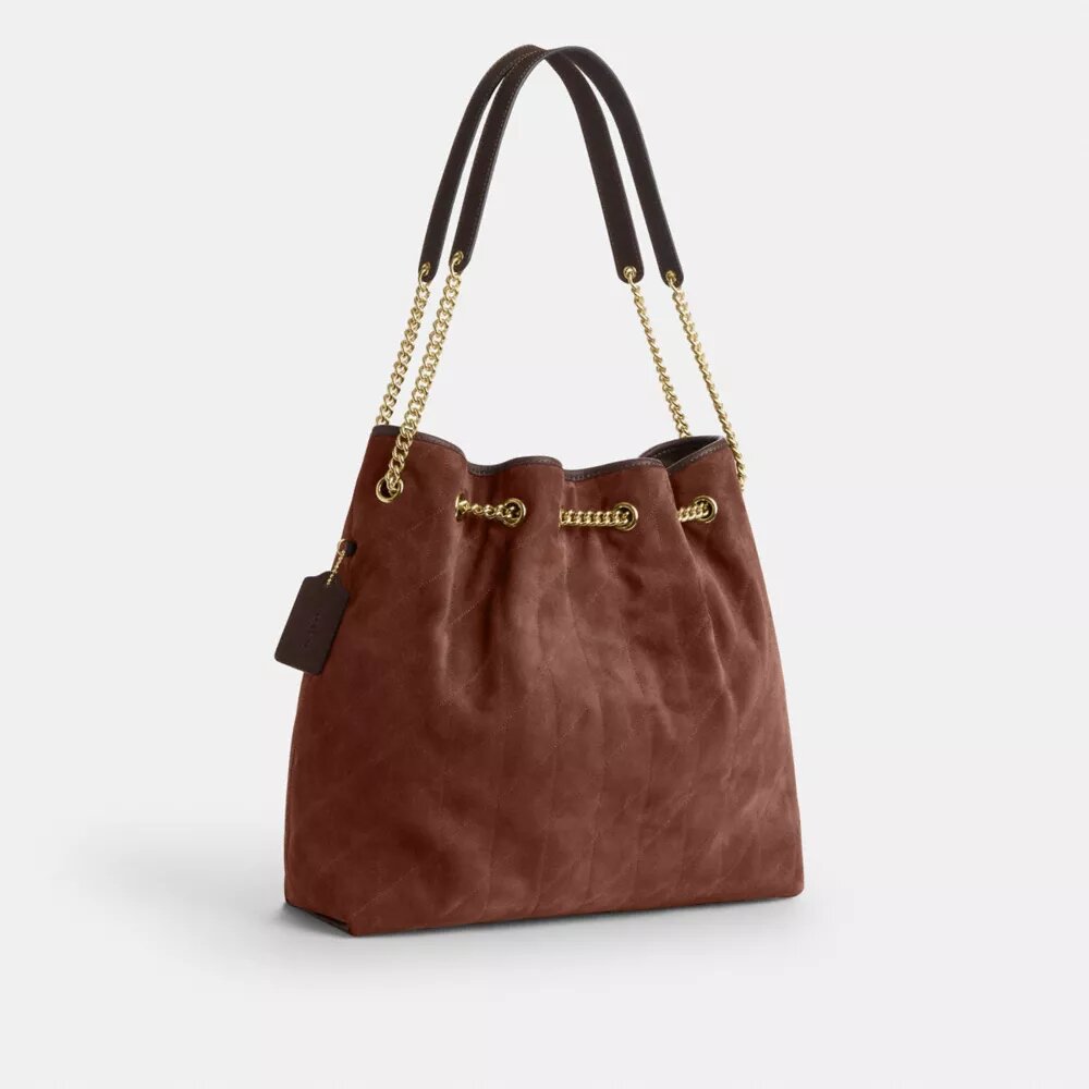 Evelyn Große Schultertasche mit Steppung