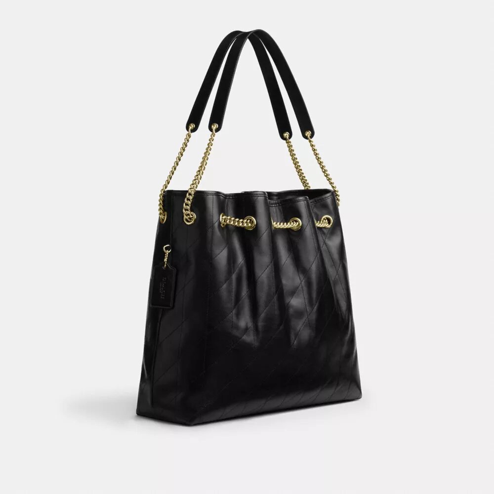 Evelyn Große Schultertasche mit Steppung