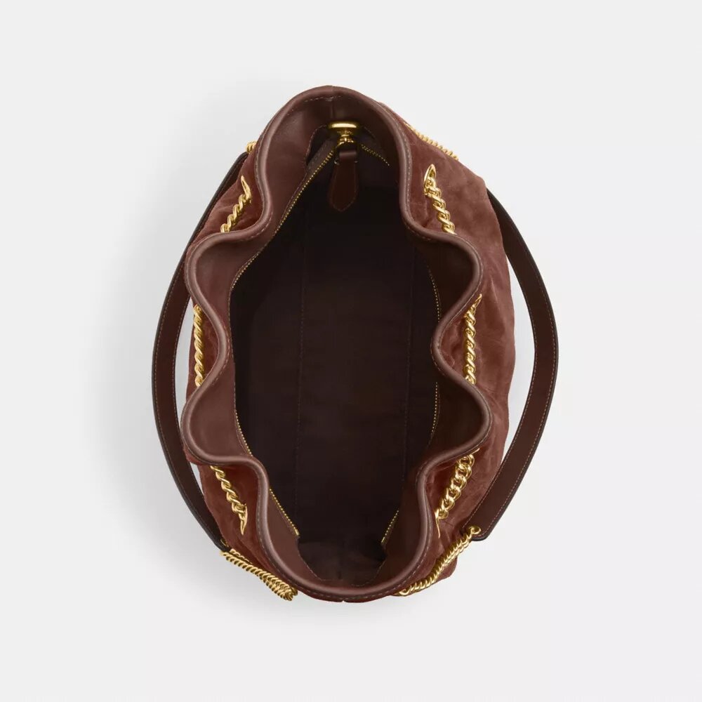 Evelyn Große Schultertasche mit Steppung