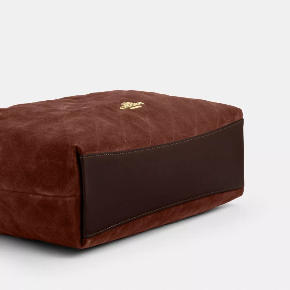 Evelyn Große Schultertasche mit Steppung