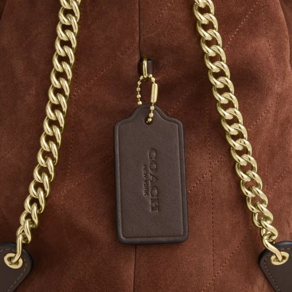 Evelyn Große Schultertasche mit Steppung
