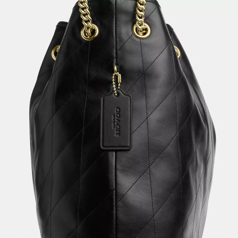 Evelyn Große Schultertasche mit Steppung