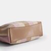 Evelyn-Schultertasche mit gestreiftem Patchwork
