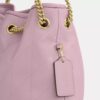 Evelyn-Schultertasche mit Steppung
