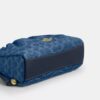 Faye-Schultertasche aus Signature-Denim