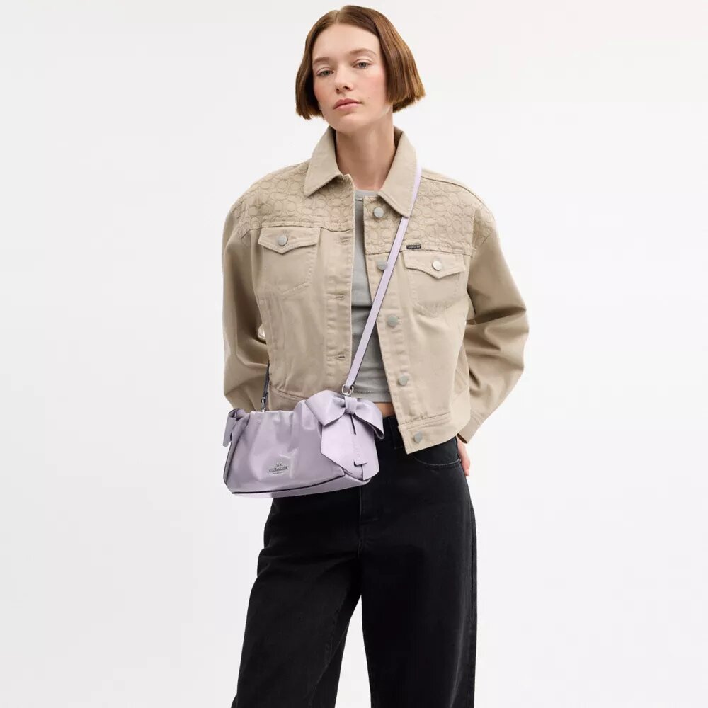 Faye-Schultertasche mit Schleifen