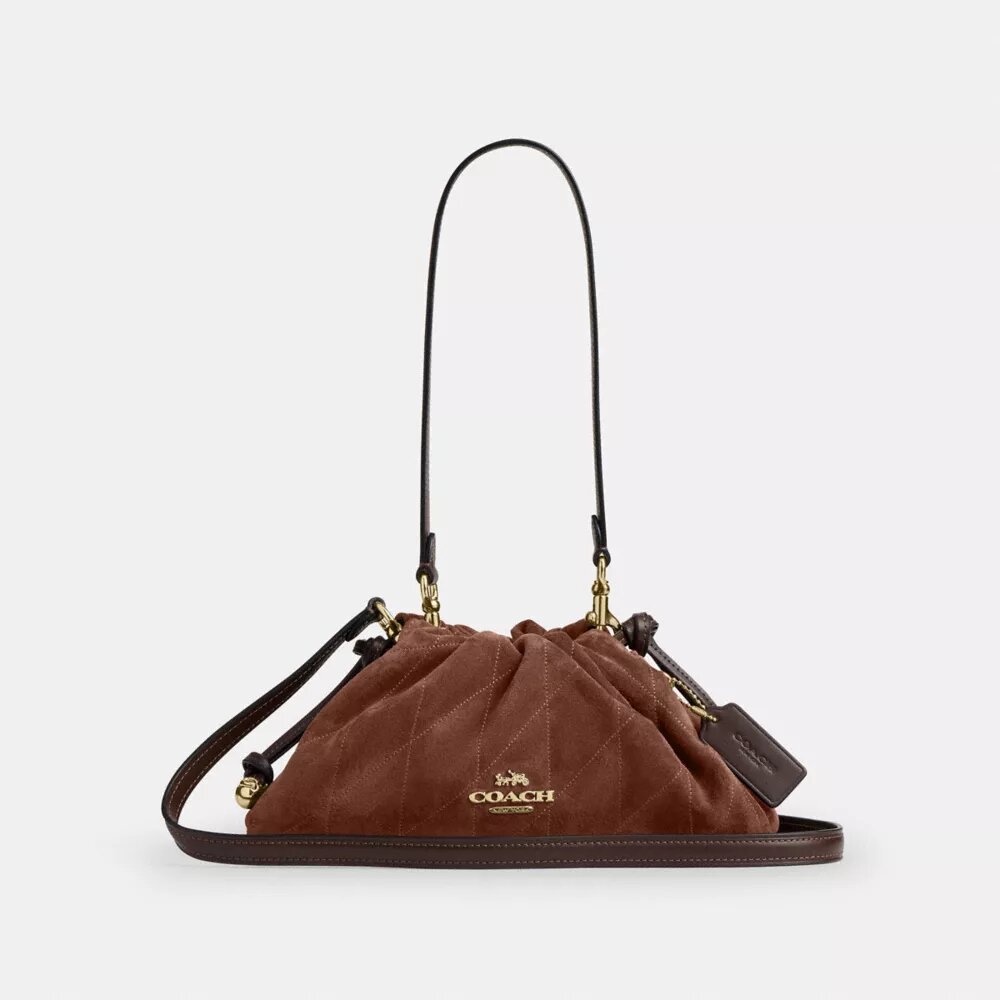 Faye-Schultertasche mit Steppung