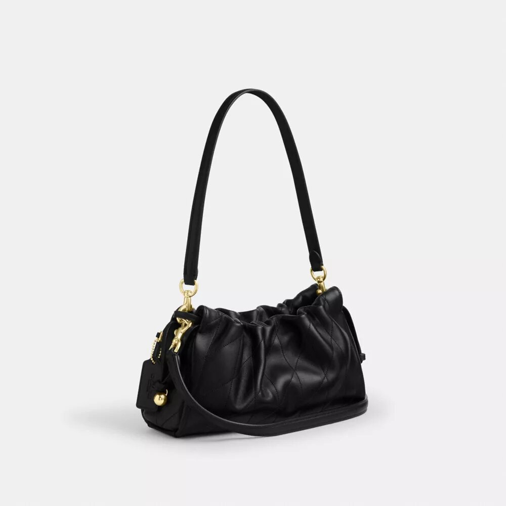 Faye-Schultertasche mit Steppung