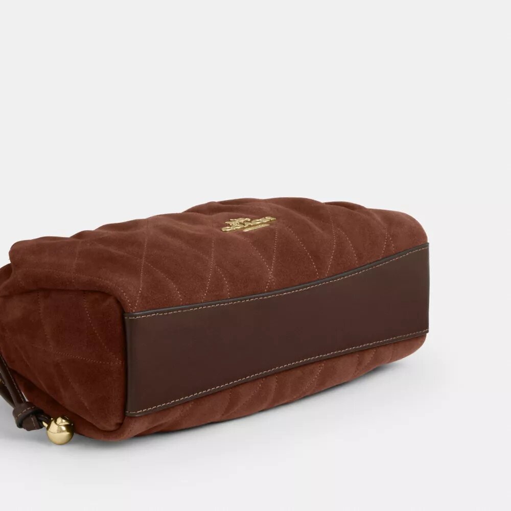 Faye-Schultertasche mit Steppung