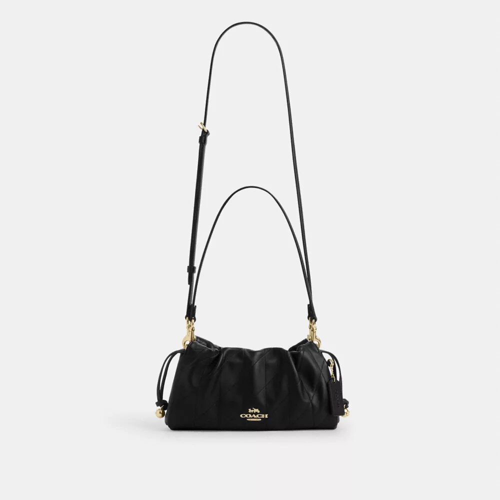 Faye-Schultertasche mit Steppung
