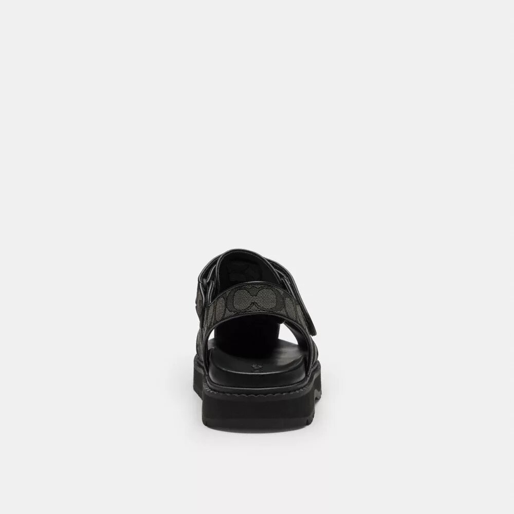 Fisherman-Sandale aus charakteristischem Jacquard