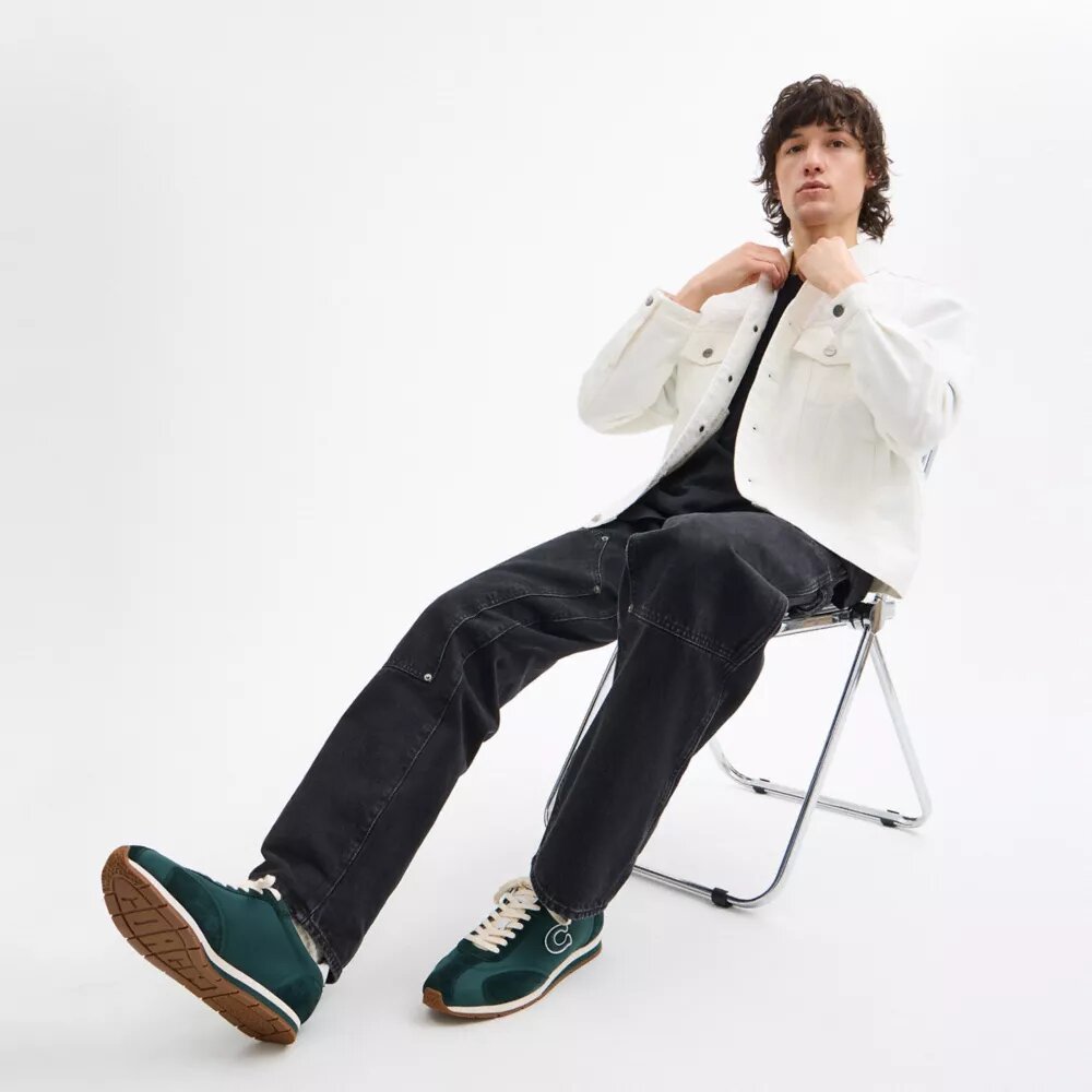 Flache Sneaker