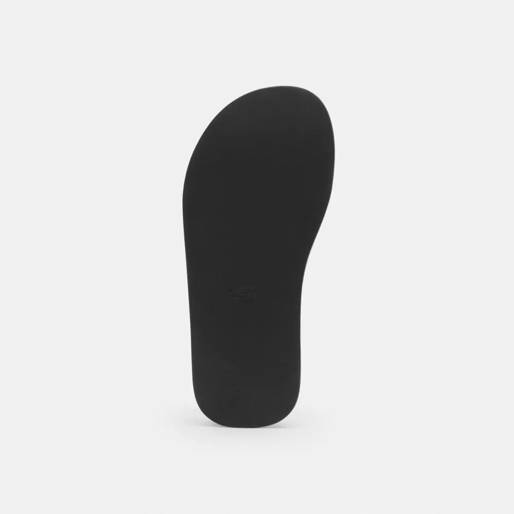 Flatform-Plateausandalen mit geformtem C