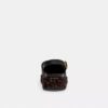 Geformte C-Plateau-Clogs mit Leopardenmuster