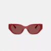 Geometrische Cat-Eye-Sonnenbrille