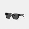 Gesteppte quadratische Sonnenbrille