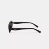 Gesteppte Sonnenbrille in oval-rechteckiger Form