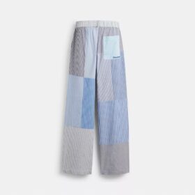 Gestreifte Patchwork-Hose