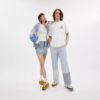 Gestreifte Patchwork-Hose