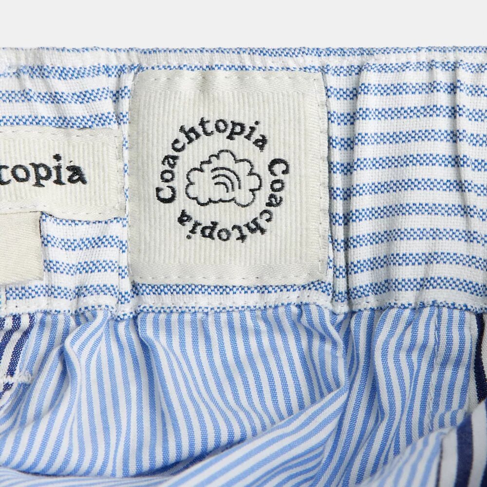 Gestreifte Patchwork-Hose