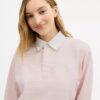 Gestreiftes Rugby-Poloshirt mit Horse and Carriage-Motiv aus Bio-Baumwolle