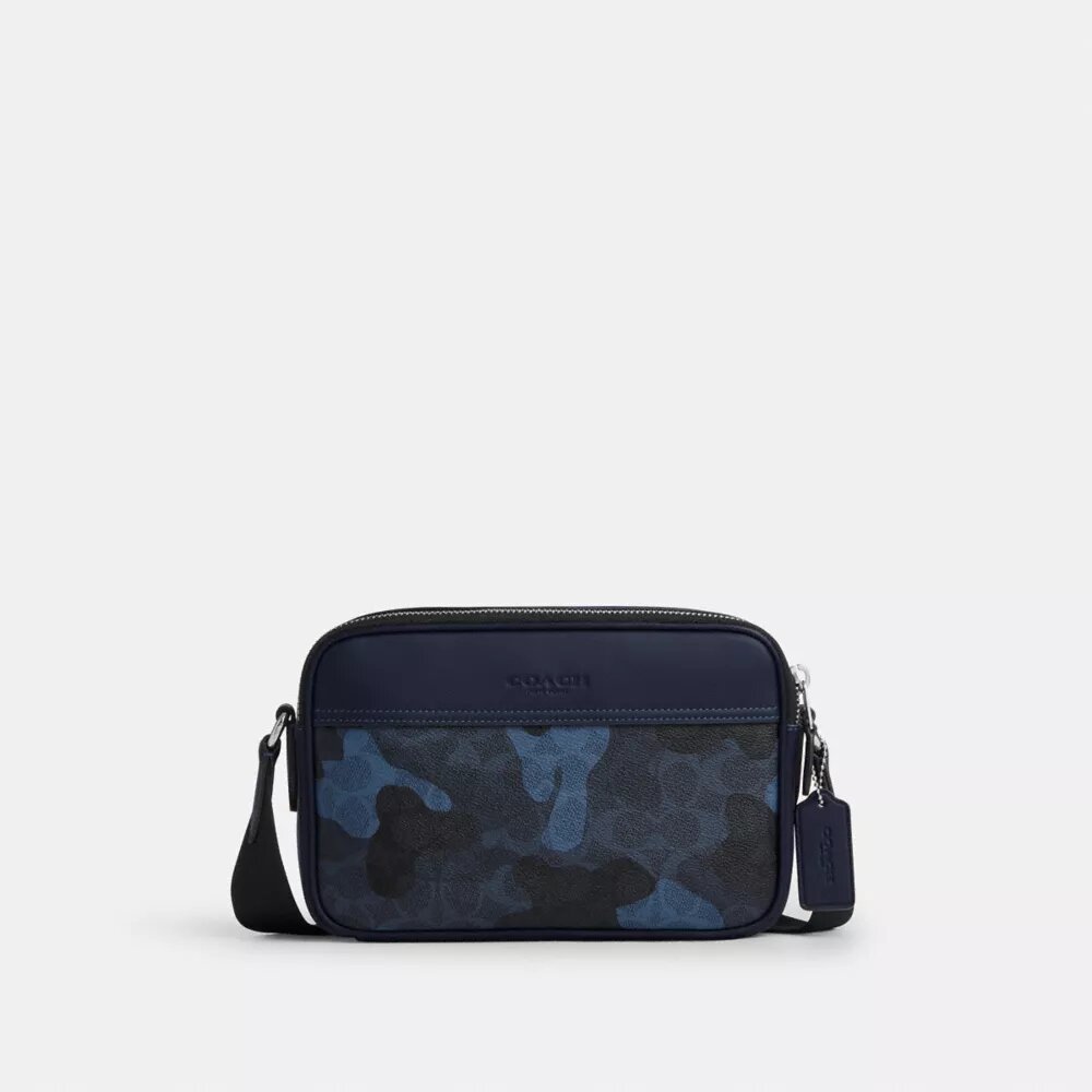Graham-Umhängetasche im charakteristischen Camo-Print