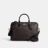 Große Rowan-Satchel-Tasche aus Signature Canvas