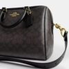 Große Rowan-Satchel-Tasche aus Signature Canvas