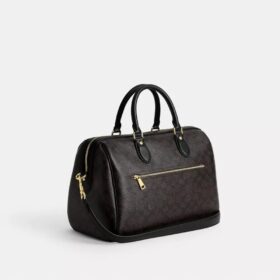 Große Rowan-Satchel-Tasche aus Signature Canvas