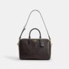 Große Rowan-Satchel-Tasche aus Signature Canvas