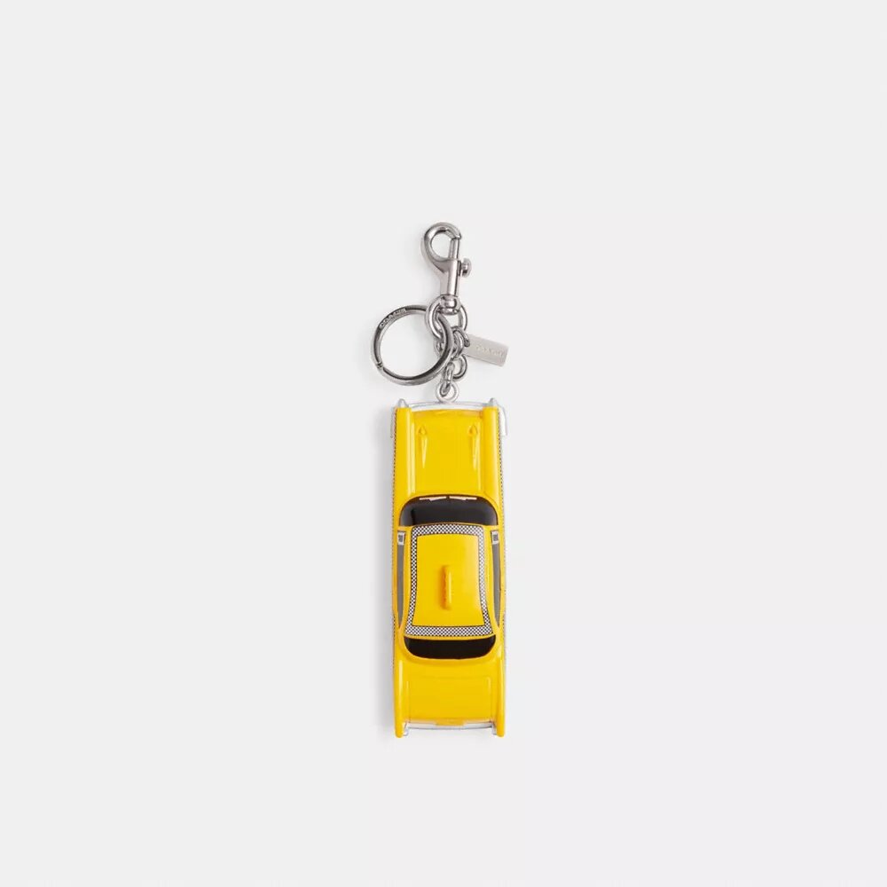 Großer Taxi-Taschenanhänger