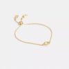 Halo-Armband mit runder Schiebeverschluss