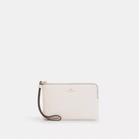 Handgelenktasche mit Reißverschluss an der Ecke