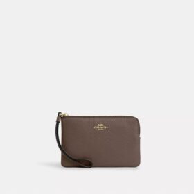 Handgelenktasche mit Reißverschluss an der Ecke